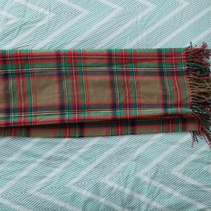 J. Crew Classic Tartan Plaid Style Scarf